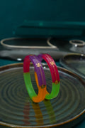 Crimson Heritage Bangles