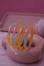 Crimson Heritage Bangles
